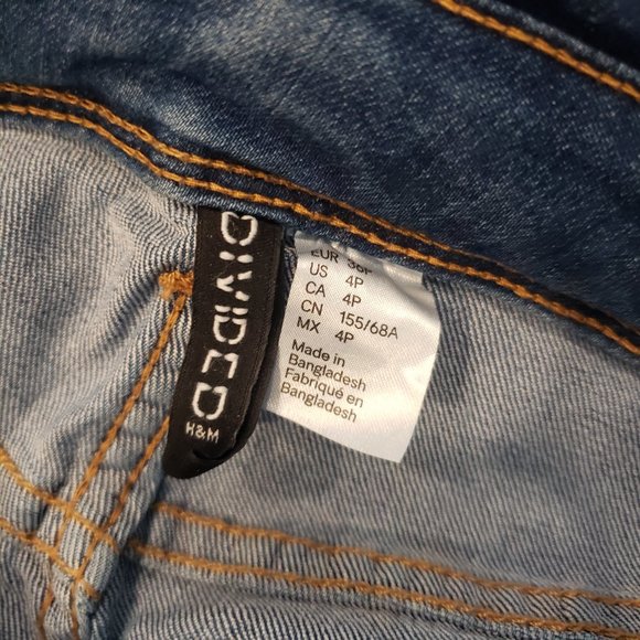 DIVIDED - denim overalls - Size XS/S - Picture 12 of 13